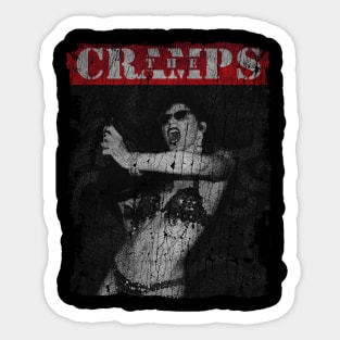 TEXTURE ART -The Cramps Bikini Girls Sticker